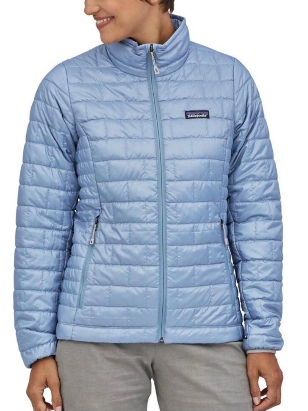 NEW Patagonia Nano Puff jacket in ice blue